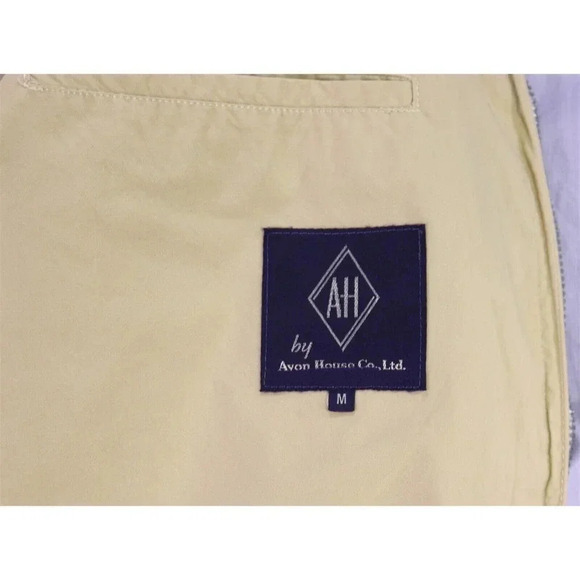 Avon House Co. Japan Tan Cotton Bomber Cafe Racer Jacket Men's Medium - Picture 8 of 9